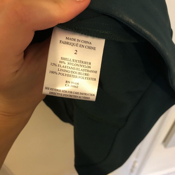 Theory Veridia Dress NWT 2 dark green - Picture 5 of 6